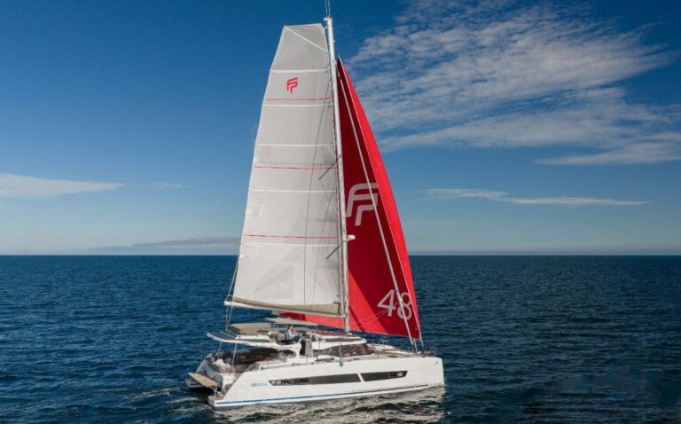 THE FP48 UNVEILED: FOUNTAINE PAJOT REVEALS THE FIRST OFFICIAL IMAGES OF ITS NEW GENERATION OF SAILING CATAMARAN